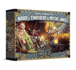 Massive Darkness 2 Heroes & Monster Set – Bards & Tinkerers vs Metal Angel