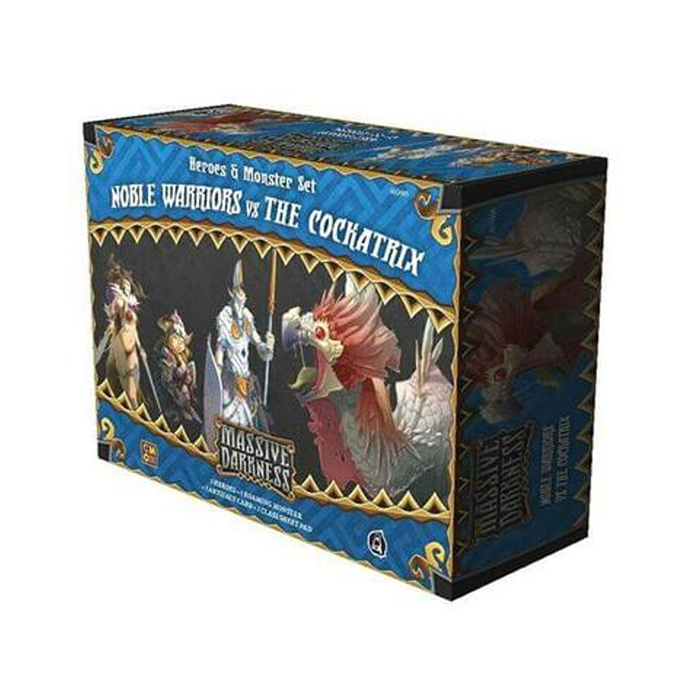 Massive-Darkness-Noble-Warriors-vs-the-Cockatrix Massive Darkness Noble Warriors vs the Cockatrix