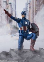 Avengers S.H. Figuarts Action Figure Captain America (Avengers Assemble Edition) 15 cm - Slika 3