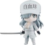 Cells at Work! Code Black Nendoroid Action Figure White Blood Cell Neutrophil 1196 10 cm