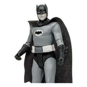 Action Figure McFarlane DC Retro Batman 66 Robin - Variante TV Bianco E Nero, 15 Cm Con Base - 4