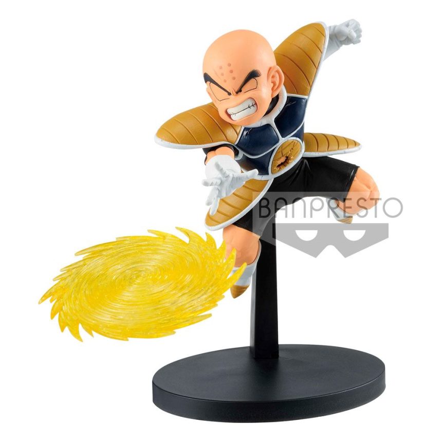 Krillin Figur Aus Dragon Ball – 11 Cm Hoch, Mit Sammelkarte | Statue, Anime, Sammlerfigur