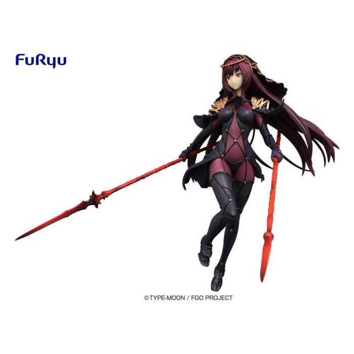 Action Figure Furyu Fate Grand Order Lancer Scathach: Third Ascension, Figura Da Collezione 18cm, Dettagliata E Colorata