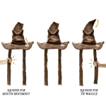 Harry Potter Sorting Hat Interactive Plush - Slika 2