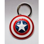 Marvel Comics Metal Keychain Captain America Shield