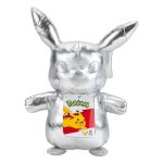 Pokemon 25th anniversary Select Plush Figures Silver Version 20 cm Pikachu