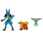 Pokemon Battle Figure 3-Pack Growlithe, Dreepy, Lucario 5 cm