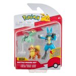 Pokemon Battle Figure 3-Pack Growlithe, Dreepy, Lucario 5 cm - Slika 3