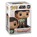 Star Wars The Mandalorian POP! TV Vinyl Figure The Mandalorian & Grogu 9 cm - Slika 2