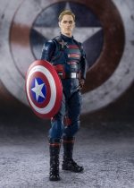 The Falcon and the Winter Soldier S.H. Figuarts Action Figure Captain America (John F. Walker) 15 cm - Slika 3