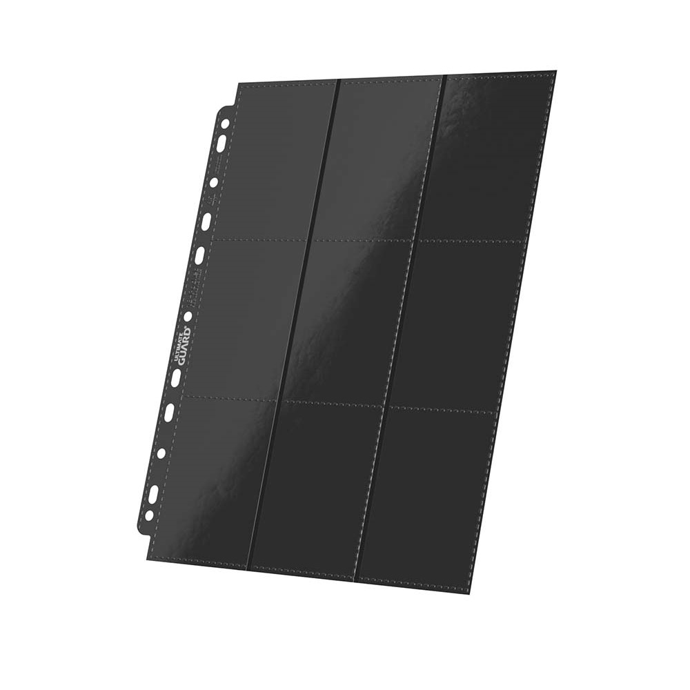 Ultimate Guard 18-Pocket Pages Side-Loading Black Ultimate Guard 18-Pocket Page Side-Loading Black - Slika 1