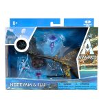 Avatar: The Way of Water Deluxe Medium Action Figures Neteyam & Ilu - Slika 4