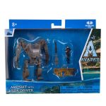 Avatar: The Way of Water Deluxe Medium Action Figures Amp Suit with RDA Driver - Slika 4