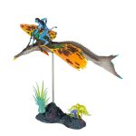 Avatar: The Way of Water Deluxe Large Action Figures Jake Sully & Skimwing - Slika 2