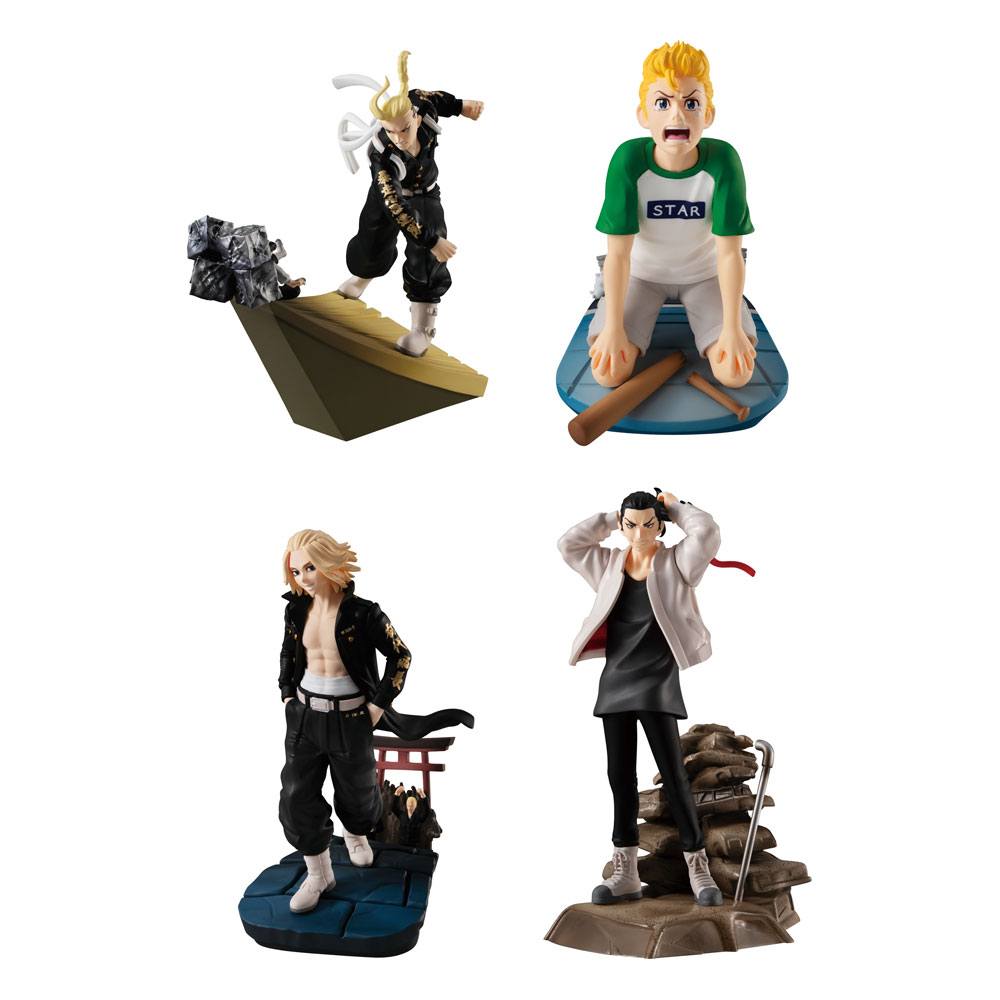 x_meho516314 Tokyo Revengers Petitrama Series Trading Figure 8 cm Toman Heroic Scenes - Slika 1