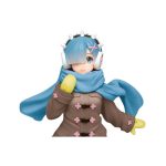 Re:Zero Precious PVC Statue Rem Winter Coat Ver. Renewal 23 cm