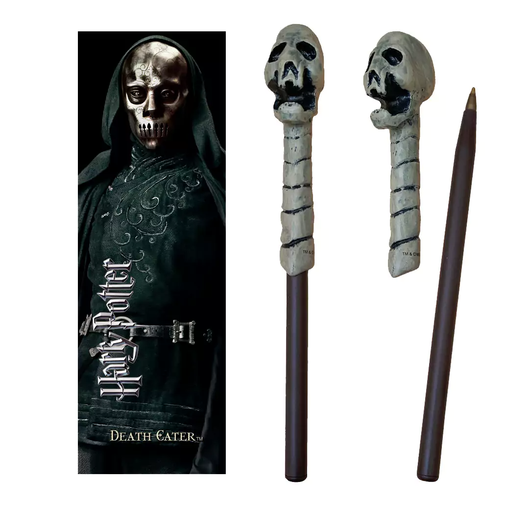Death Eater (skull) Wand Pen & Bookmark Death Eater (skull) Wand Pen & Bookmark - Slika 1