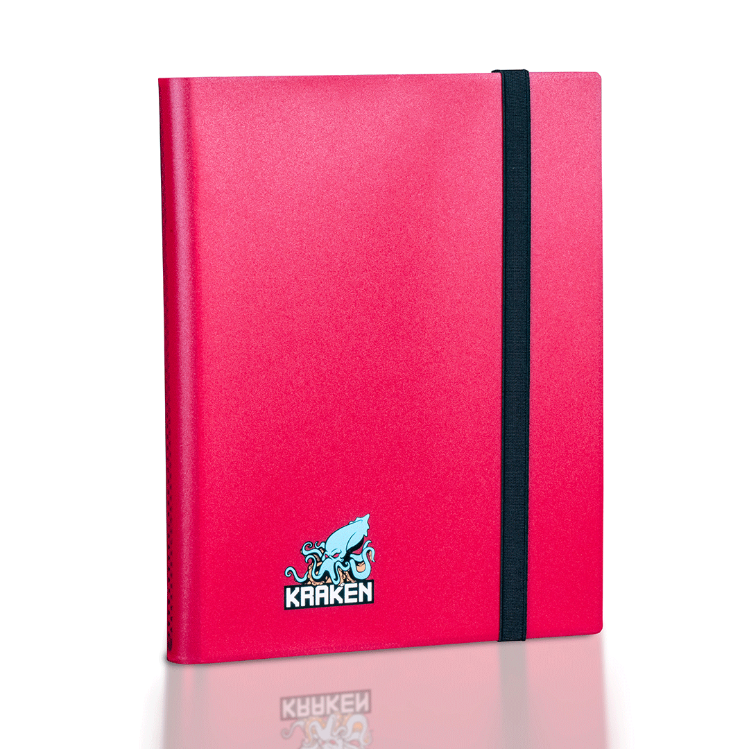 Kraken-9-Pocket-Binder---Red Kraken 9-Pocket Binder - Red - Slika 1