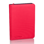 Kraken 9-Pocket Zippered Premium Binder - Red