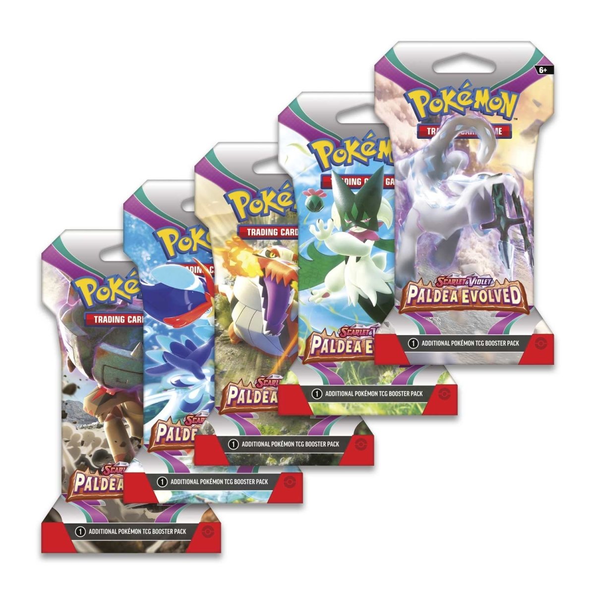 Pokemon TCG Scarlet & Violet 2 Paldea Evolved Sleeved Booster Pokemon TCG: Scarlet & Violet 2 Paldea Evolved Sleeved Booster - Slika 1