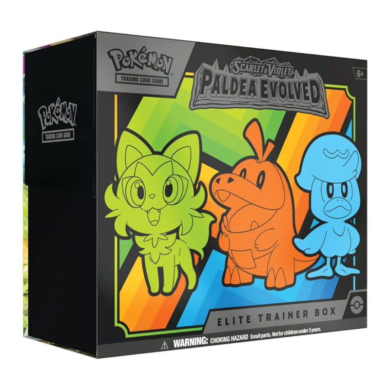 Pokemon TCG Scarlet and Violet 2 Paldea Evolved Elite Trainer Box
