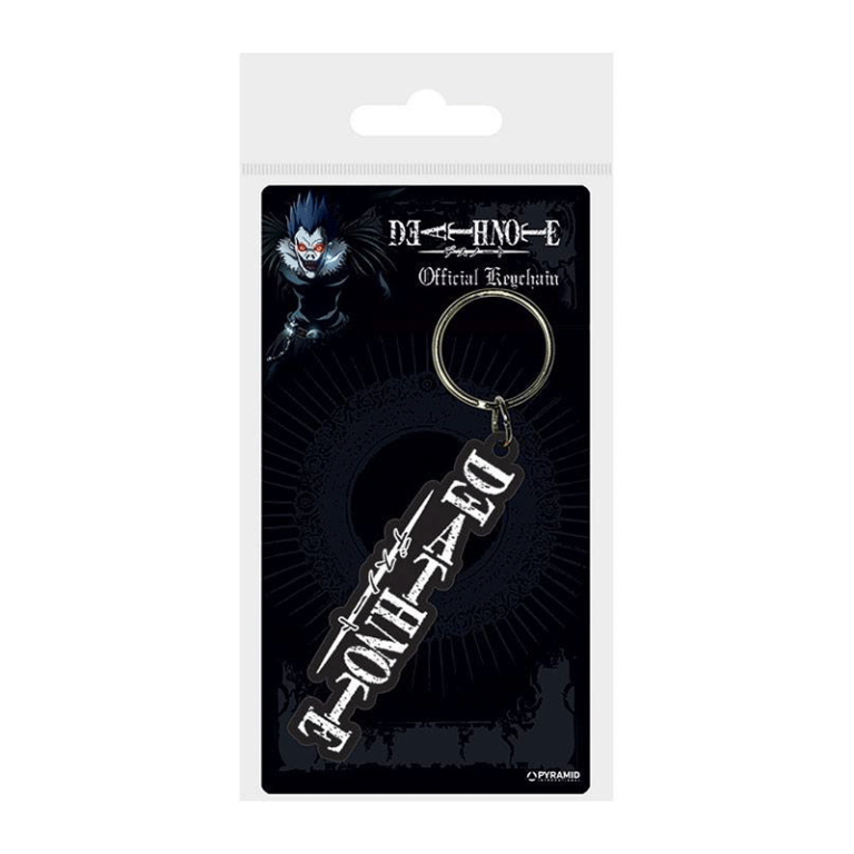 Death Note Rubber Keychain Logo 6 cm- Kraken