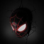 Marvel 3D LED Light Spider-Man Miles Morales Face 3D - Slika 3