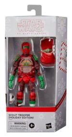 Star Wars Black Series Action Figure Scout Trooper (Holiday Edition) 15 cm - Slika 3