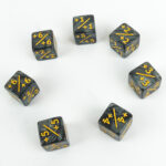 Black D6 Counter Set Kockica - Slika 2
