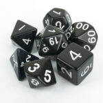 Black Opaque Set Kockica
