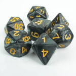 Black Pearl (Golden Font) Set Kockica