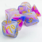 Blue & Purple Jade Set Kockica - Slika 3