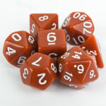 Brown Opaque Set Kockica