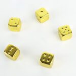 Golden Symmetry Set Metalnih Kockica - Slika 3