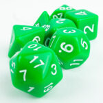 Green Opaque Set Kockica - Slika 3