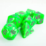 Green Pearl (Purple Font) Set Kockica - Slika 3