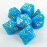 Light Blue Pearl (Yellow Font) Set Kockica