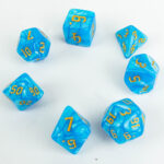 Light Blue Pearl (Yellow Font) Set Kockica - Slika 2