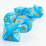 Light Blue Pearl (Yellow Font) Set Kockica - Slika 3