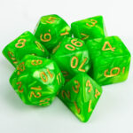 Light Green Pearl (Golden Font) Set Kockica