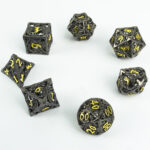 Midnight Dragon Set Metalnih Kockica - Slika 2