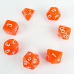 Orange Opaque Set Kockica - Slika 2