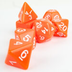 Orange Opaque Set Kockica - Slika 3