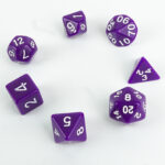 Purple Opaque Set Kockica - Slika 2