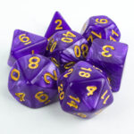 Purple Pearl (Golden Font) Set Kockica