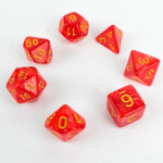 Red Pearl (Golden Font) Set Kockica - Slika 2