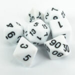 White Opaque Set Kockica