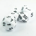 White Opaque Set Kockica - Slika 3