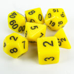 Yellow Opaque Set Kockica