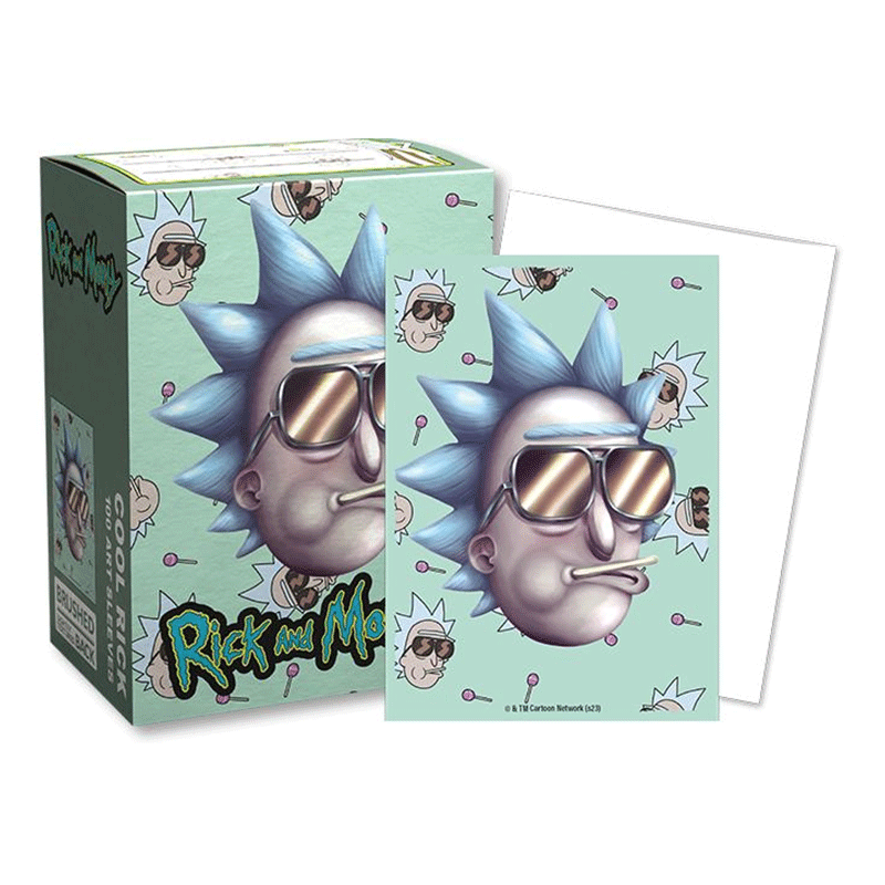 Dragon Shield Standard Art R&M Cool Rick Sleeves
